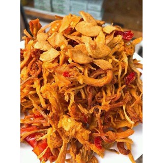 Heo khô cháy tỏi loại 1 thơm ngon