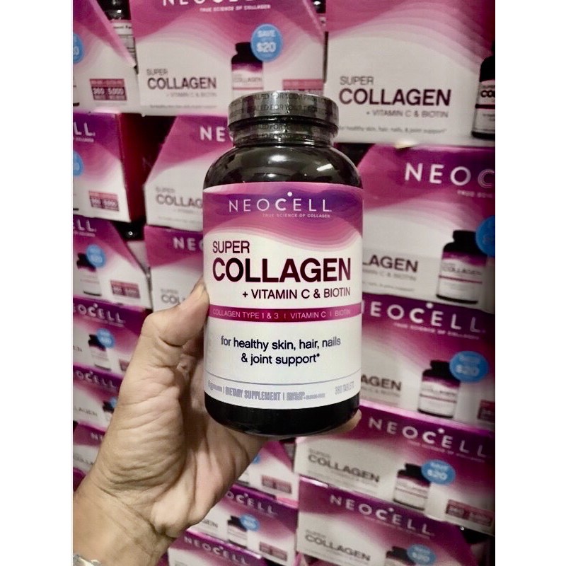 [HSD 02/2023] 💜💁🏻‍♀️Collagen NEOCELL SUPER COLLAGEN +C +BIOTIN, 360 Viên Của Mỹ🙅🏻‍♀️💜