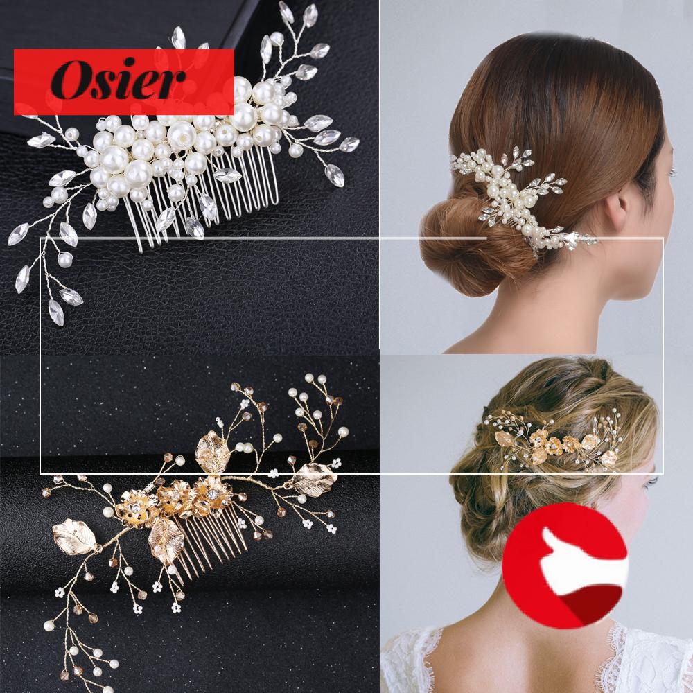 Cài tóc đính ngọc trai giả thời trang cho nữ