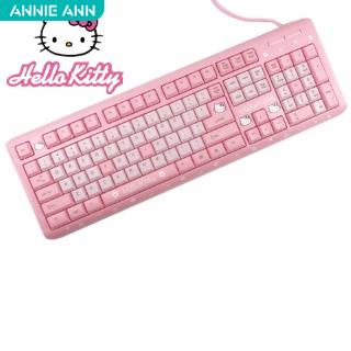 Bàn Phím Hello Kitty Doraemon Có Dây Cho Bé Gái