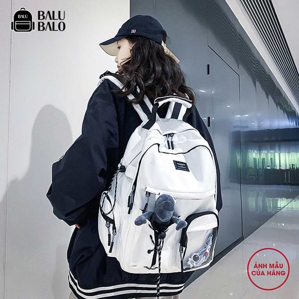 Balo đi học nam nữ phong cách Hàn Quốc BALU BALO BLUWH72206