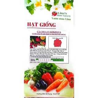 Hạt giống cà chua F1 Kokhava, có khả năng lên giàn bạch tuộc , gói 5 hạt