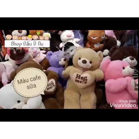 Gấu Bông Teddy Mặc Áo Cute Size 1m-1m2-1m4-1m7 Khổng Lồ, chất liệu lông hoa hồng cao cấp