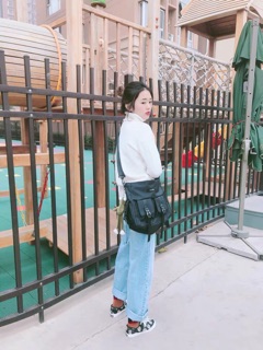 Oder túi đeo chéo nữ kèm ảnh thật