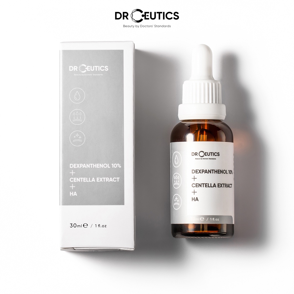 Serum B5 DrCeutics Cấp Ẩm Và Phục Hồi Da Dexpanthenol 10% + Centella Extract + HA 30ml