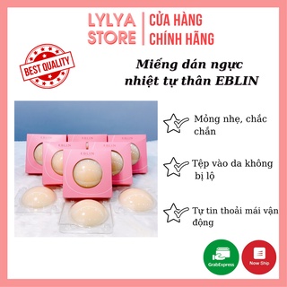 Miếng dán ngực nhiệt tự thân EBLIN dán ti siêu mỏng ôm khít Lylya Store