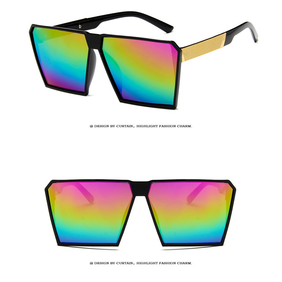 Kính mát gọng vuông cổ điển cho nữ