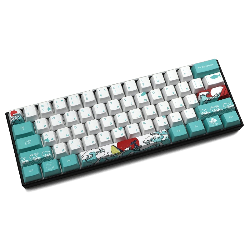 Bộ phím cơ 71 phím cho GH60 XD64 DZ60 GK61 GK64