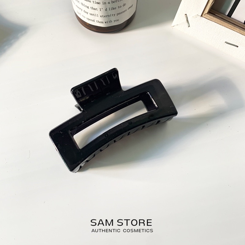 Kẹp tóc càng cua chữ nhật style Hàn Quốc