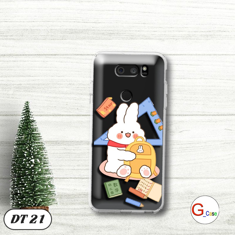 Ốp lưng LG V30 dẻo trong in hình