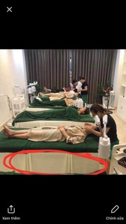Áo choàng spa, massage