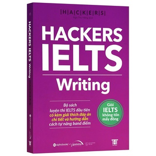 Sách - Hackers IELTS: Writing - Thanh Hà Books