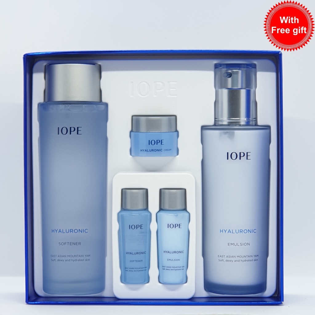 IOPE Bộ Mỹ Phẩm Đặc Biệt HYALURONIC Acid 150Ml + Nhũ Tương 130Ml#Son Môi Dưỡng Ẩm Trang Điểm Chuyên Nghiệp#Trực Tiếp Từ Hàn Quốc
