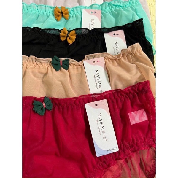 QUẦN LÓT LƯỚI TÀNG HÌNH ĐÍNH NƠ