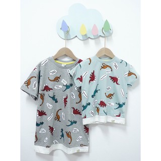 (100) Áo hè cotton khủng long Andi aj2use22