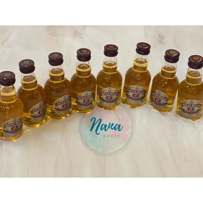 Chai rượu mini trang trí bánh kem, trưng bày bàn thờ, pha chế đủ loại chính hãng