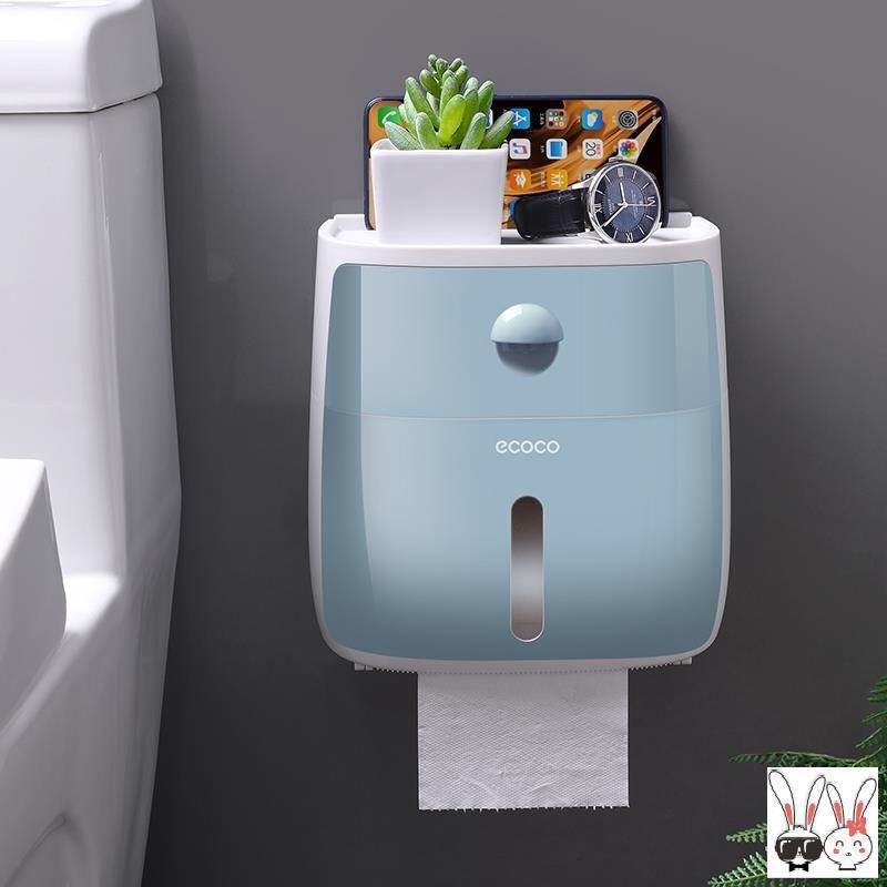 Hộp đựng giấy Vệ sinh, hai ngăn giá tốt