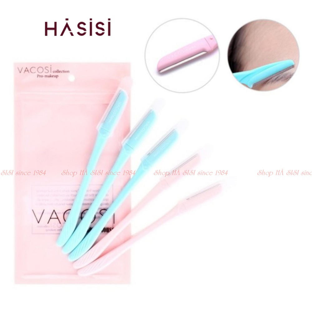 💖💖💖Dao Cạo Mày VACOSI EYEBROW KNIFE - DC01 Xanh, Hồng (Giao Màu Ngẫu Nhiên) | BigBuy360 - bigbuy360.vn