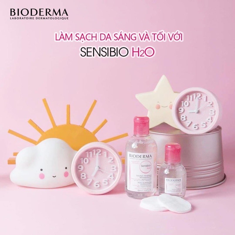 [BIODERMA] Nước Tẩy Trang Bioderma Hồng Và Xanh 100ml, 250ml, 500ml | BigBuy360 - bigbuy360.vn