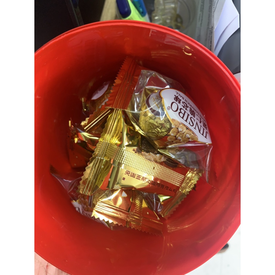 KẸO SOCOLA VIÊN XÔ 150gr JINSIBO TAIWANFOOD.SG