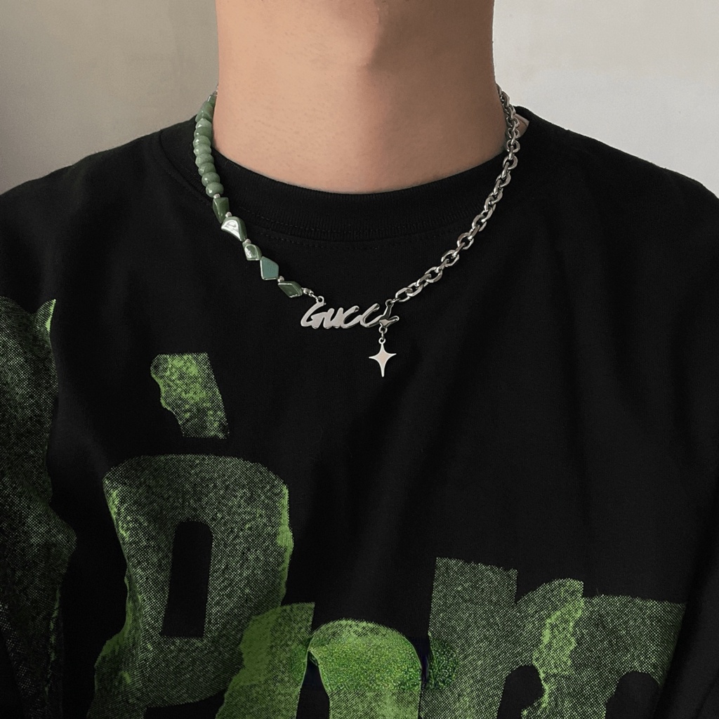 Dây Chuyền Phong Cách Hip Hop Harajuku Hàn Quốc 19A1389