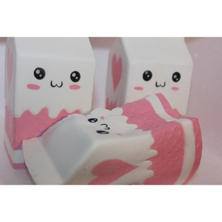 Squishy hộp sữa vuông 12CM