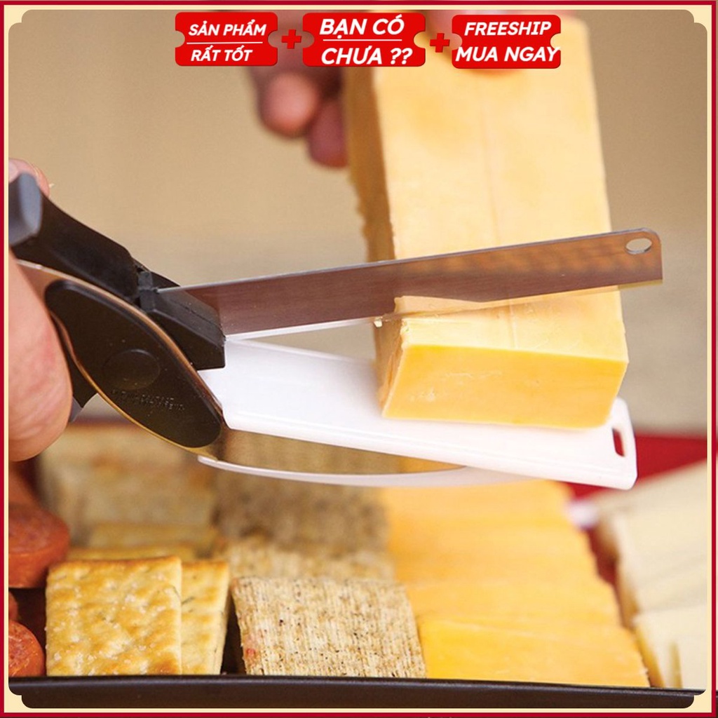 Kéo Kiêm Thớt Đa Năng - Rất Sắc Bén