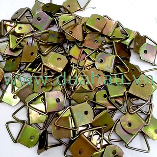 [1 ký] Móc treo 1 lỗ - size Trung - Vàng 7 màu