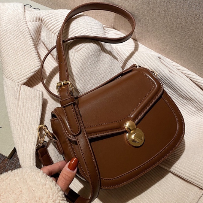 Túi xách nữ đeo chéo Quảng Châu phong cách Vintage nhiều ngăn cao cấp 03T2-8539