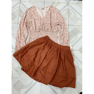 Áo hoa tay dài Vnxk
