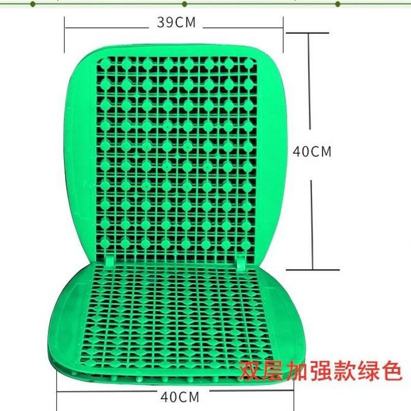 Đệm Lót Ghế Ngồi Xe Hơi Đính Hạt Gỗ Bằng Nhựa Thoáng Mát Mùa Hè