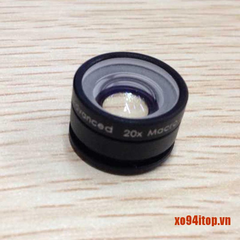 XOTOP mobile phone Macro Lens 20X Super Cellphone Macro Lenses camaca zoom kit