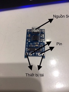 Mạch sạc, xả pin 1s Tp4056