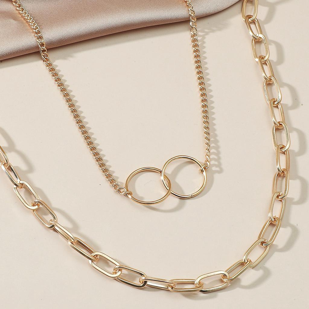 Vòng cổ 2 lớp phong cách Hàn Quốc thanh lịch cho nữ