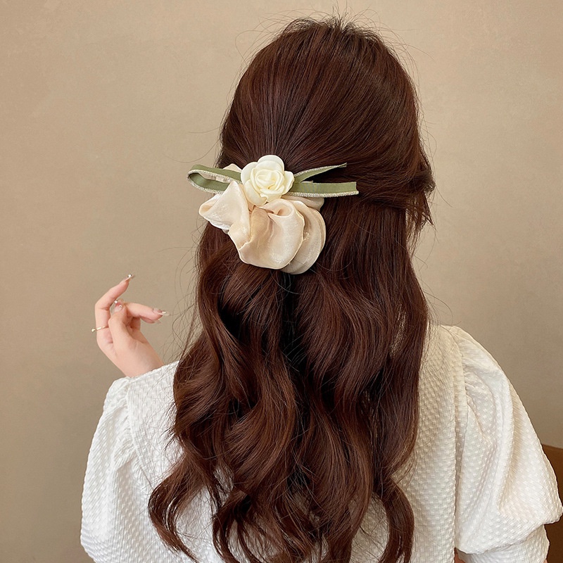 Dây Cột Tóc Lụa Thời Trang Hàn Quốc Gợi Cảm Cho Nữ