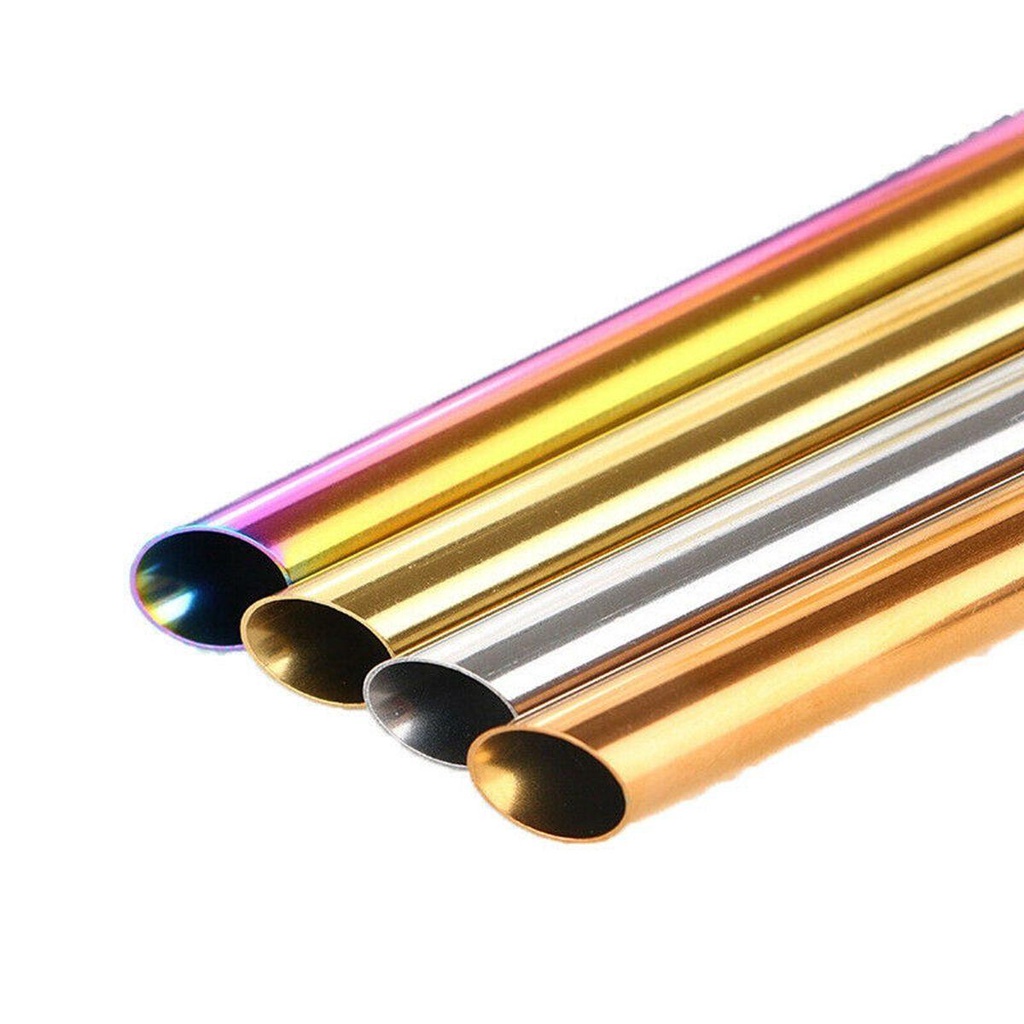 Ống Hút 12mm Nhiều Màu Có Thể Tái Sử Dụng Tiện Lợi