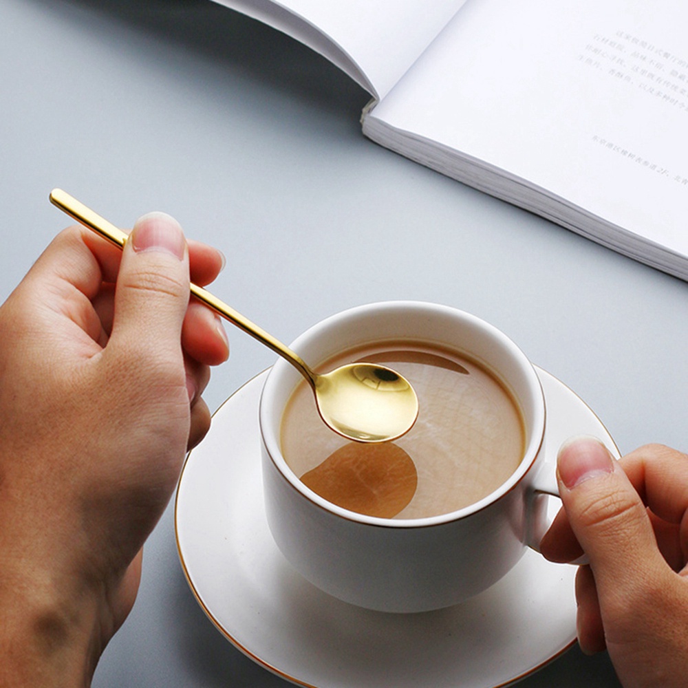 Muỗng cà phê bằng thép không gỉ phong cách bắc âu