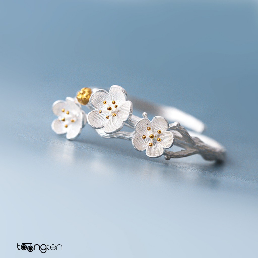Nhẫn Hoa Mai s925 | Nhẫn nữ thời trang