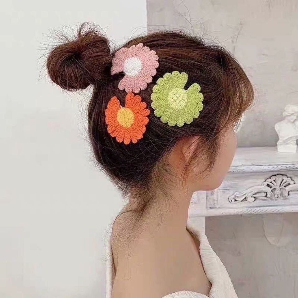 Kẹp tóc giữ nếp theo chiều nhỏ gọn phụ  kiện tóc dễ thương