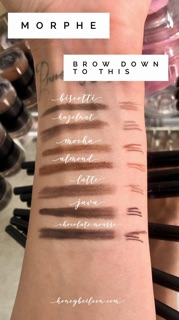 CHÌ KẺ MÀY PHẨY SỢI MORPHE MICRO BROWN PENCLE.