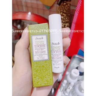 Fresh nectar glow water mini xịt khoáng dưỡng da