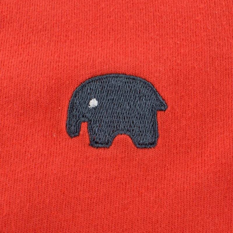 Áo thun IELGY chất liệu cotton tay dài phối màu phong cách Hàn Quốc