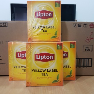 Trà Lipton Nhãn Vàng 100 gói x 2G