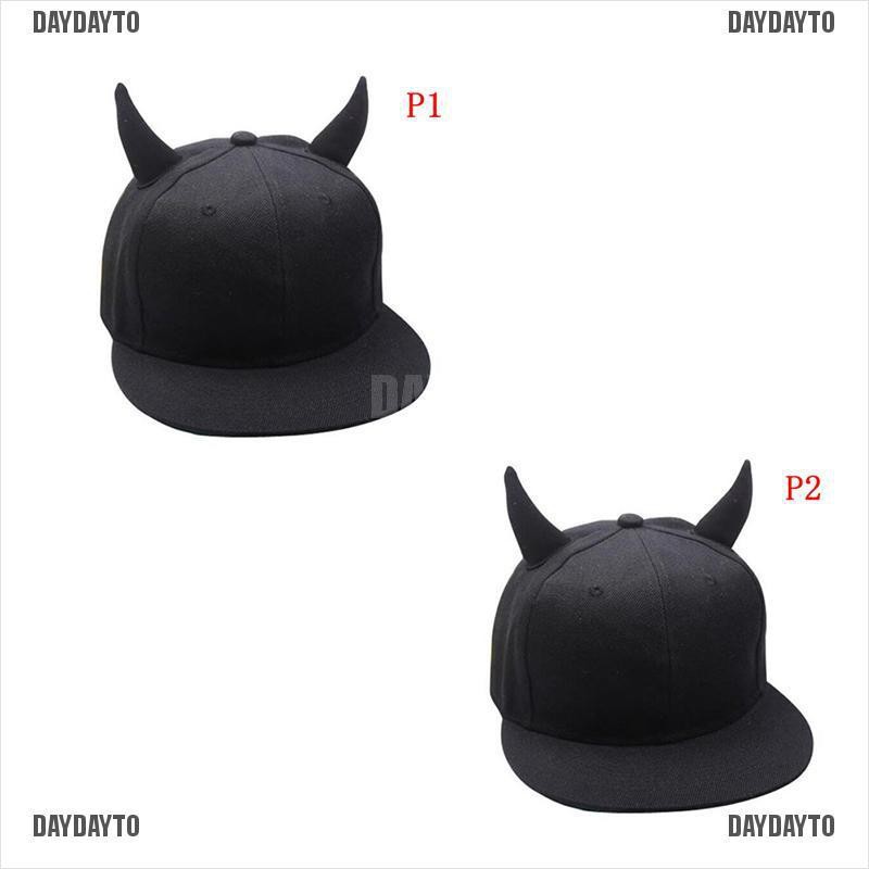 Mũ Lưỡi Trai Màu Đen Phong Cách Hip Hop Cá Tính Cho Nam Và Nữ
