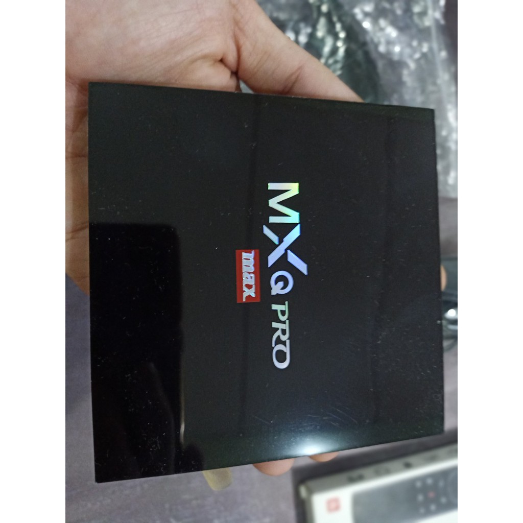 Android tivi box MXQ MAX 4gb + 32gb + khiển G20 ( chuột analog + giọng nói)