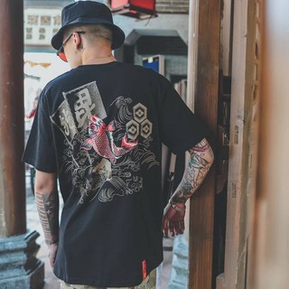 Áo thun unisex form rộng tay lỡ cá chép cực cá tính