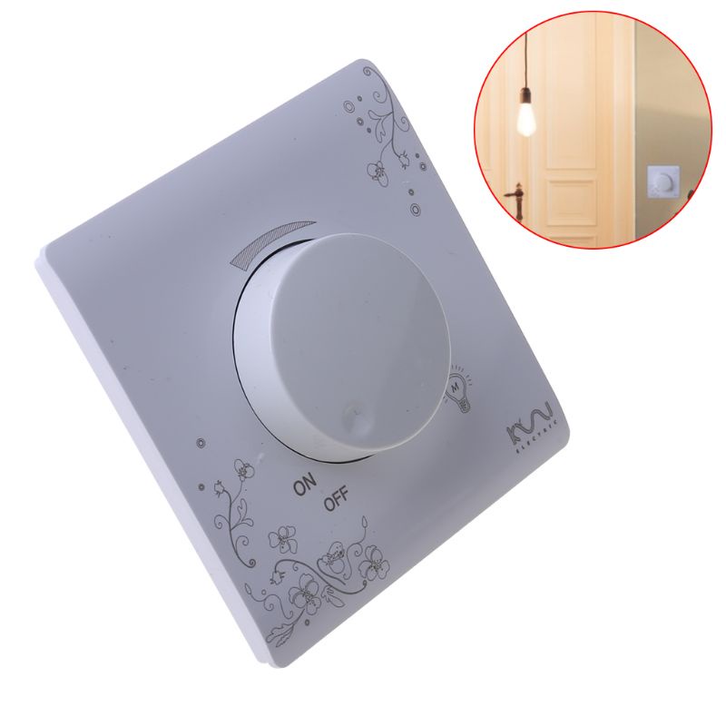 Công Tắc Điều Chỉnh Độ Sáng Đèn Gắn Tường Sang Trọng AC 110~250V