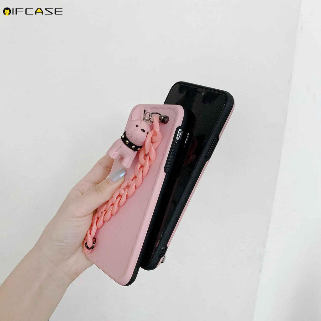 Ốp Lưng In Hình Chó Bull 3d Dễ Thương Cho Iphone 12 Mini 12 11 Pro Max Xs Max Xr X 7 8 Plus