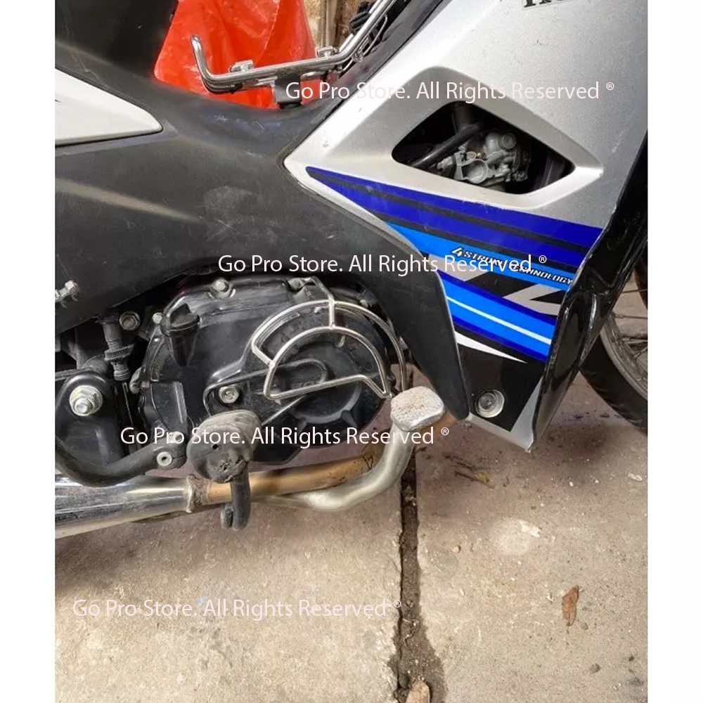 Bộ Khung INOX Bảo Vệ Lốc Máy WAVE BLADE