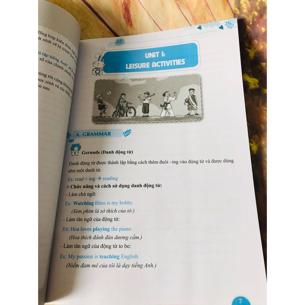 SÁCH - Tổng Hợp Ngữ Pháp Và Bài Tập Tiếng Anh Lớp 8 (Tái Bản)